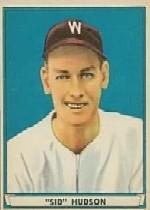 1941 Play Ball #46 Sid Hudson RC