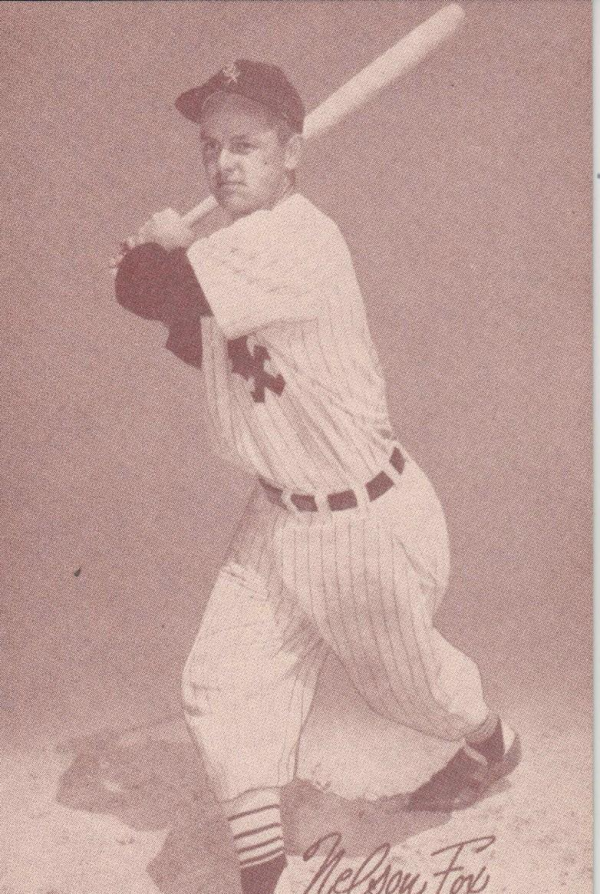 1947-66 Exhibits #75 Nelson Fox/(has been reprinted)