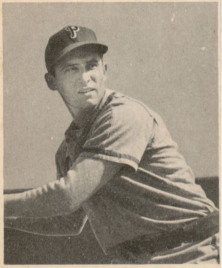1948 Bowman #28 Emil Verban SP RC