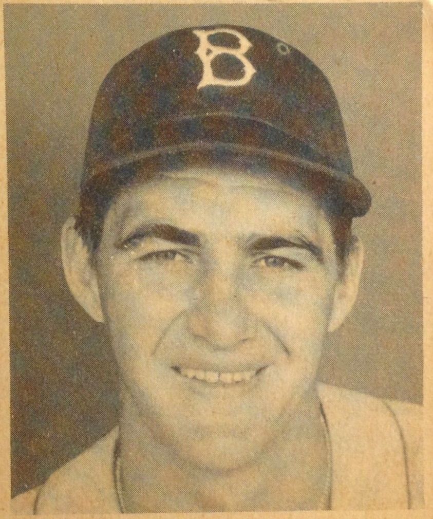 1948 Bowman #41 Rex Barney RC