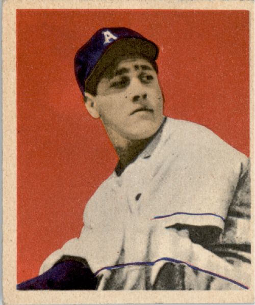 1949 Bowman #25 Carl Scheib RC