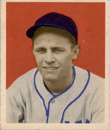 1949 Bowman #90 Gil Coan RC