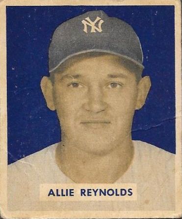 1949 Bowman #114 Allie Reynolds