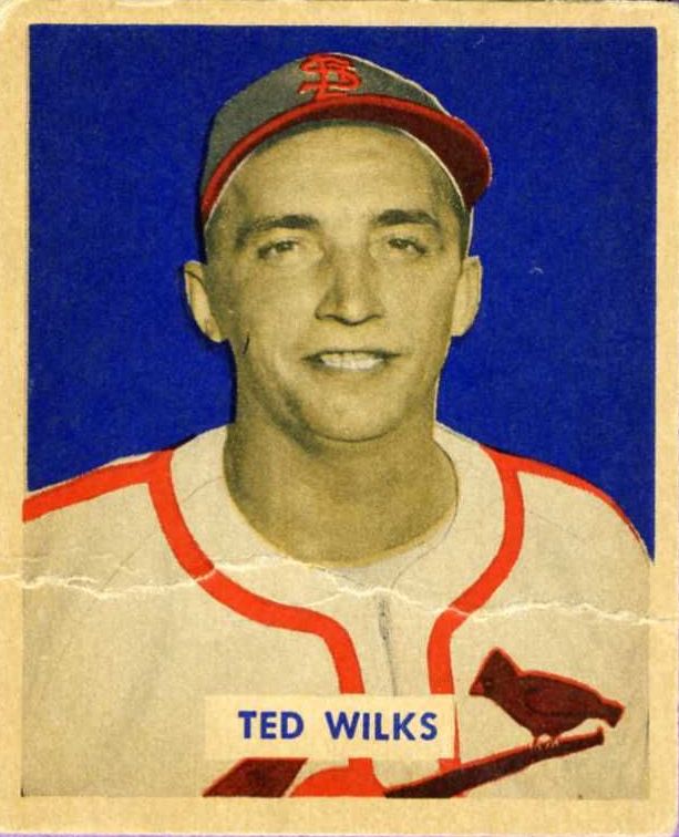 1949 Bowman #137 Ted Wilks RC