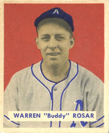 1949 Bowman #138 Buddy Rosar