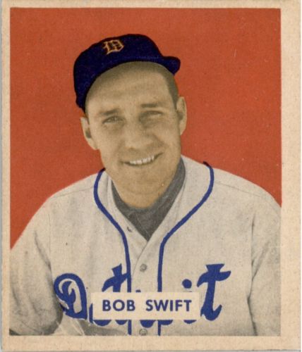 1949 Bowman #148 Bob Swift RC