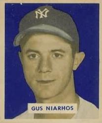 1949 Bowman #181 Gus Niarhos RC