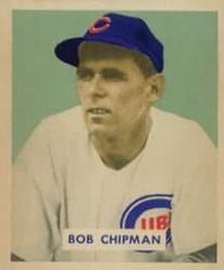1949 Bowman #184 Bob Chipman RC