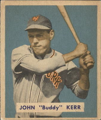1949 Bowman #186 Buddy Kerr