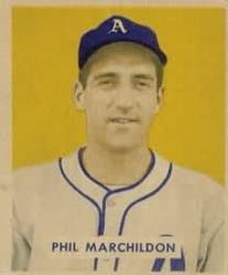 1949 Bowman #187 Phil Marchildon RC
