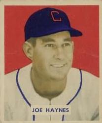 1949 Bowman #191 Joe Haynes RC
