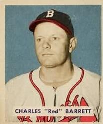 1949 Bowman #213 Red Barrett RC
