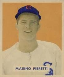 1949 Bowman #217 Marino Pieretti RC