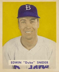 1949 Bowman #226 Duke Snider RC
