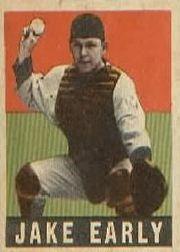 1949 Leaf #61 Jake Early RC