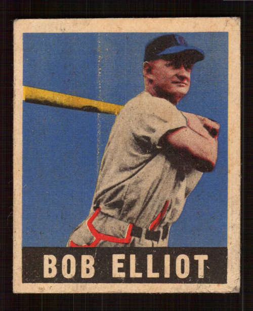 1949 Leaf #65 Bob Elliott UER
