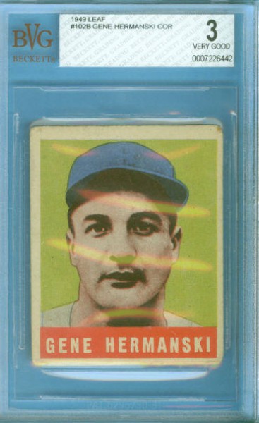 1949 Leaf #102B Gene Hermanski COR RC