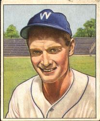 1950 Bowman #17 Sid Hudson