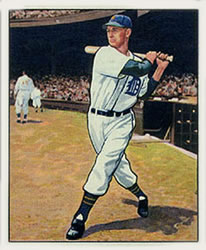 1950 Bowman #41 Hoot Evers