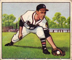 1950 Bowman #55 Buddy Kerr