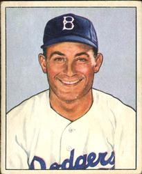 1950 Bowman #58 Carl Furillo