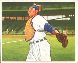 1950 Bowman #78 Mickey Owen