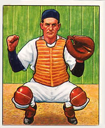 1950 Bowman #95 Aaron Robinson