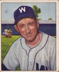 1950 Bowman #108 Ray Scarborough front image