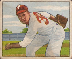 1950 Bowman #120 John Thompson
