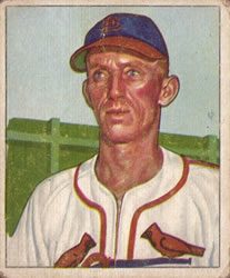 1950 Bowman #126 Al Brazle
