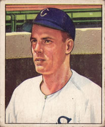 1950 Bowman #184 Randy Gumpert