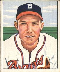 1950 Bowman #193 Pete Reiser