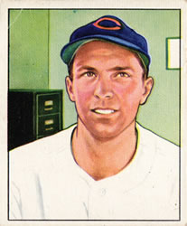 1950 Bowman #198 Danny Litwhiler