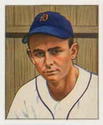1950 Bowman #210 Ted Gray
