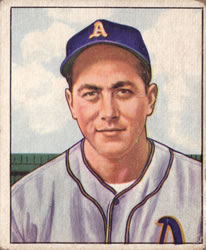 1950 Bowman #213 Carl Scheib
