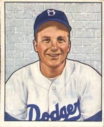 1950 Bowman #222 Bobby Morgan RC