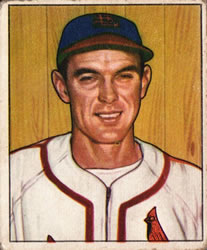 1950 Bowman #238 Nippy Jones RC