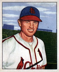 1950 Bowman #239 Bill Howerton RC