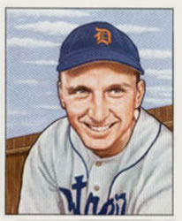 1950 Bowman #242 Dick Kryhoski
