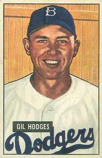 1951 Bowman #7 Gil Hodges