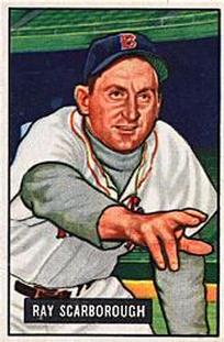 1951 Bowman #39 Ray Scarborough