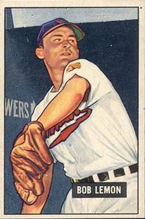1951 Bowman #53 Bob Lemon