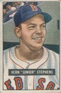 1951 Bowman #92 Vern Stephens