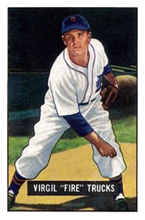 1951 Bowman #104 Virgil Trucks