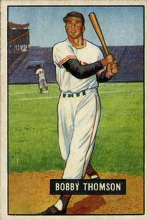 1951 Bowman #126 Bobby Thomson