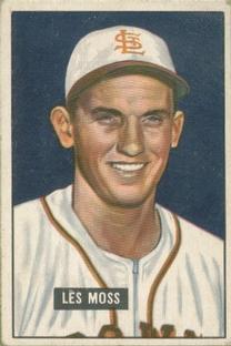 1951 Bowman #210 Les Moss