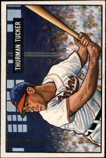 1951 Bowman #222 Thurman Tucker RC