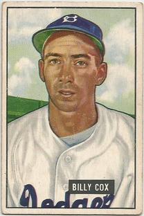 1951 Bowman #224 Billy Cox