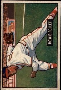 1951 Bowman #263 Howie Pollet