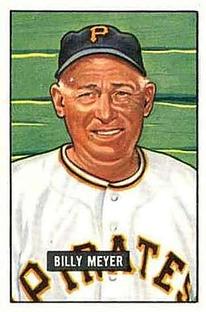 1951 Bowman #272 Billy Meyer MG RC